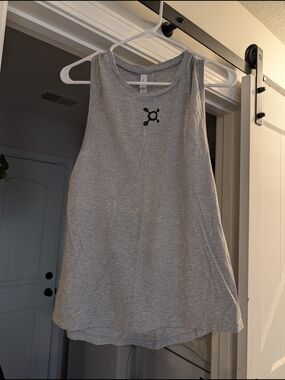 Orangetheory Light Heather Gray Performance Tank